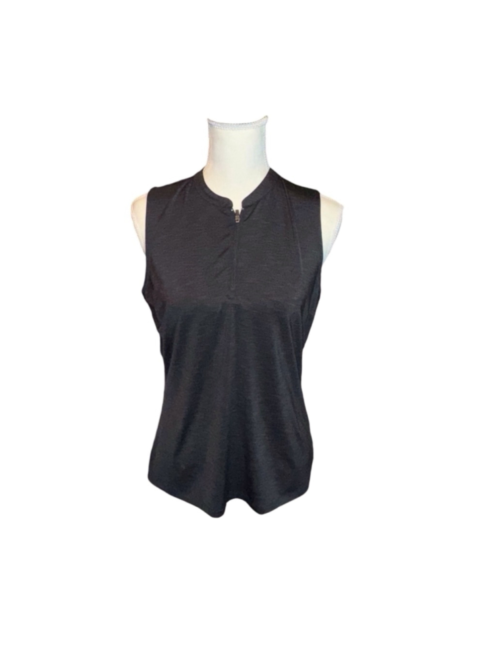 Women's lady Hagen Black Sleeveless Shirt Size M